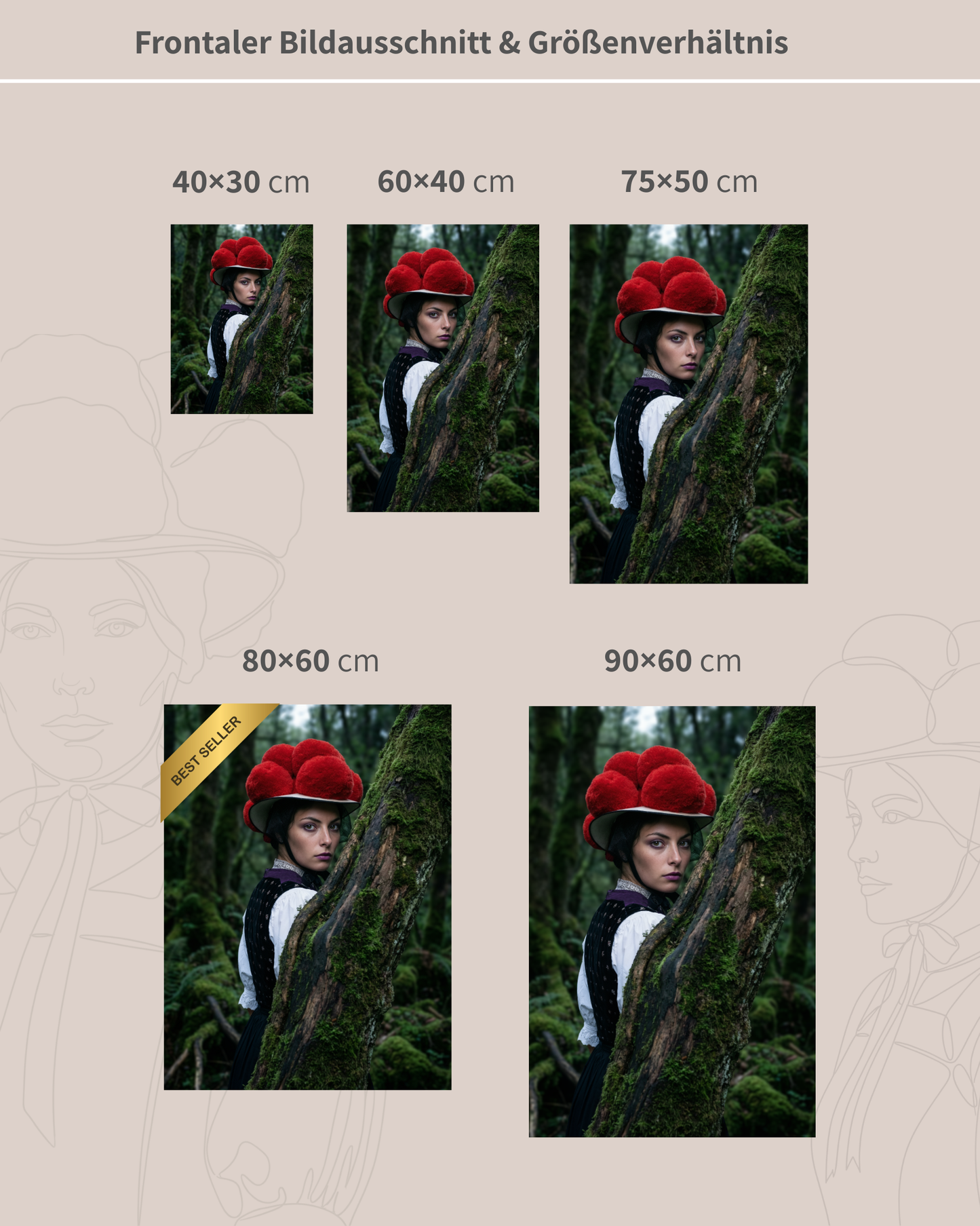 Die Hüterin des Waldes | Schwarzwaldmädel Bild