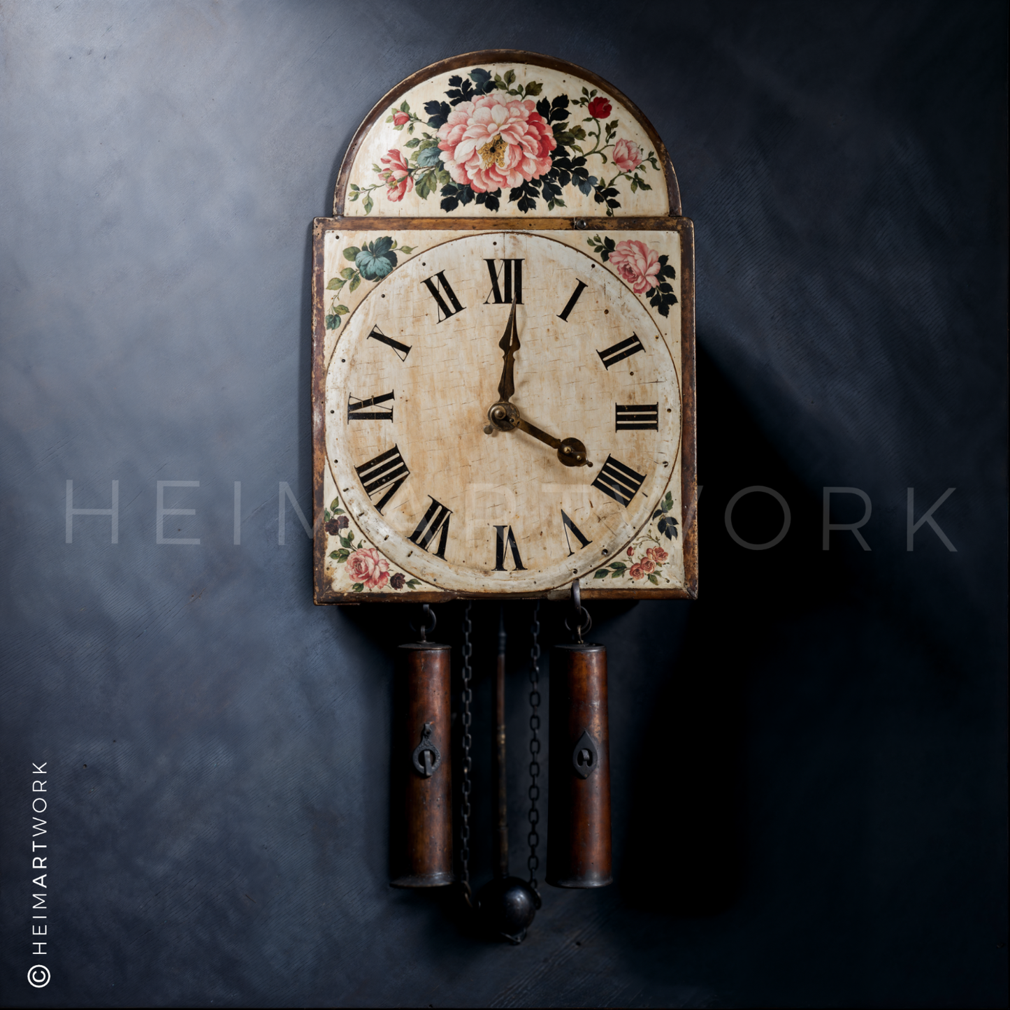 Schwarzwälder Schilderuhr | Kunstdruck Schwarzwald