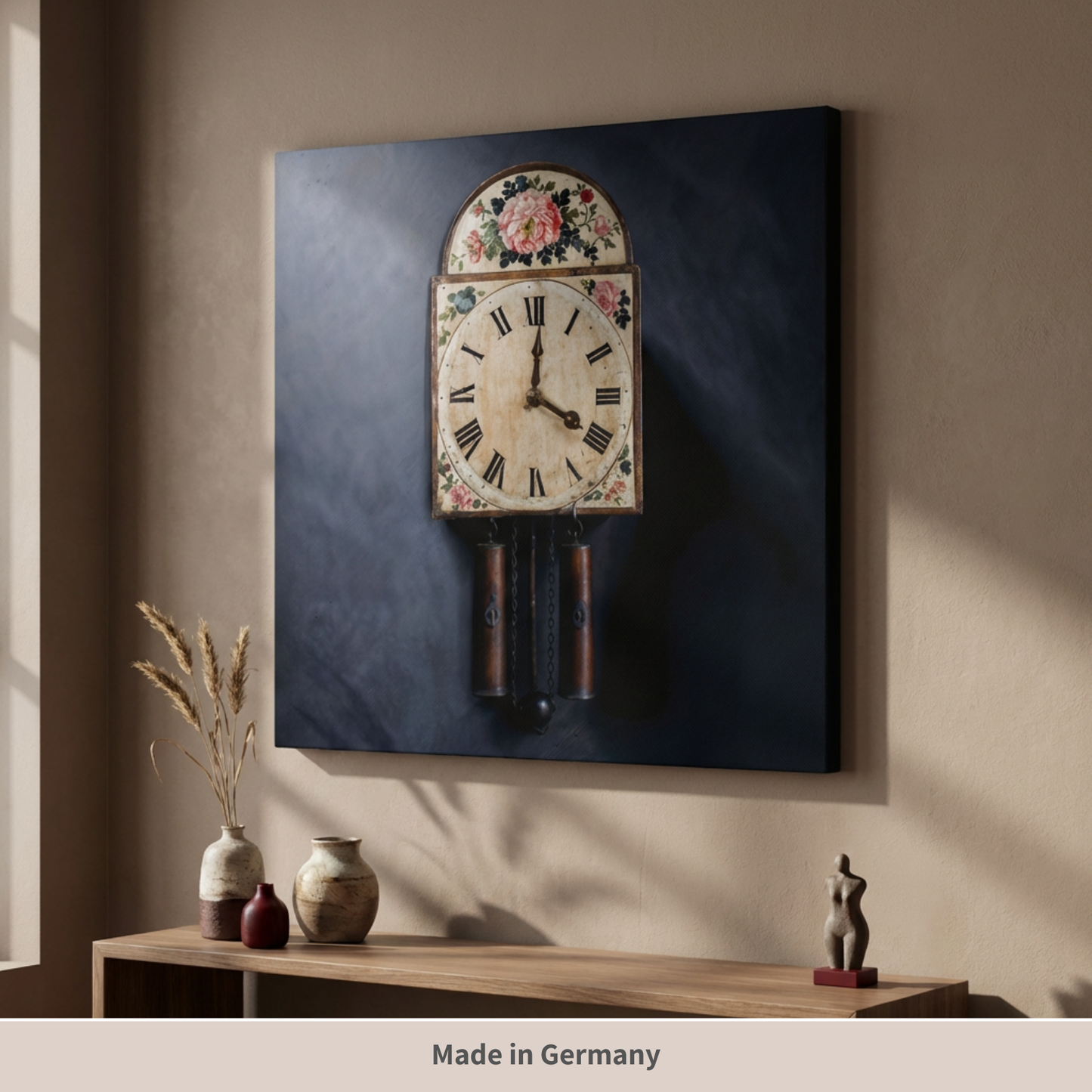 Schwarzwälder Schilderuhr | Kunstdruck Schwarzwald