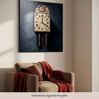 Schwarzwälder Schilderuhr | Kunstdruck Schwarzwald