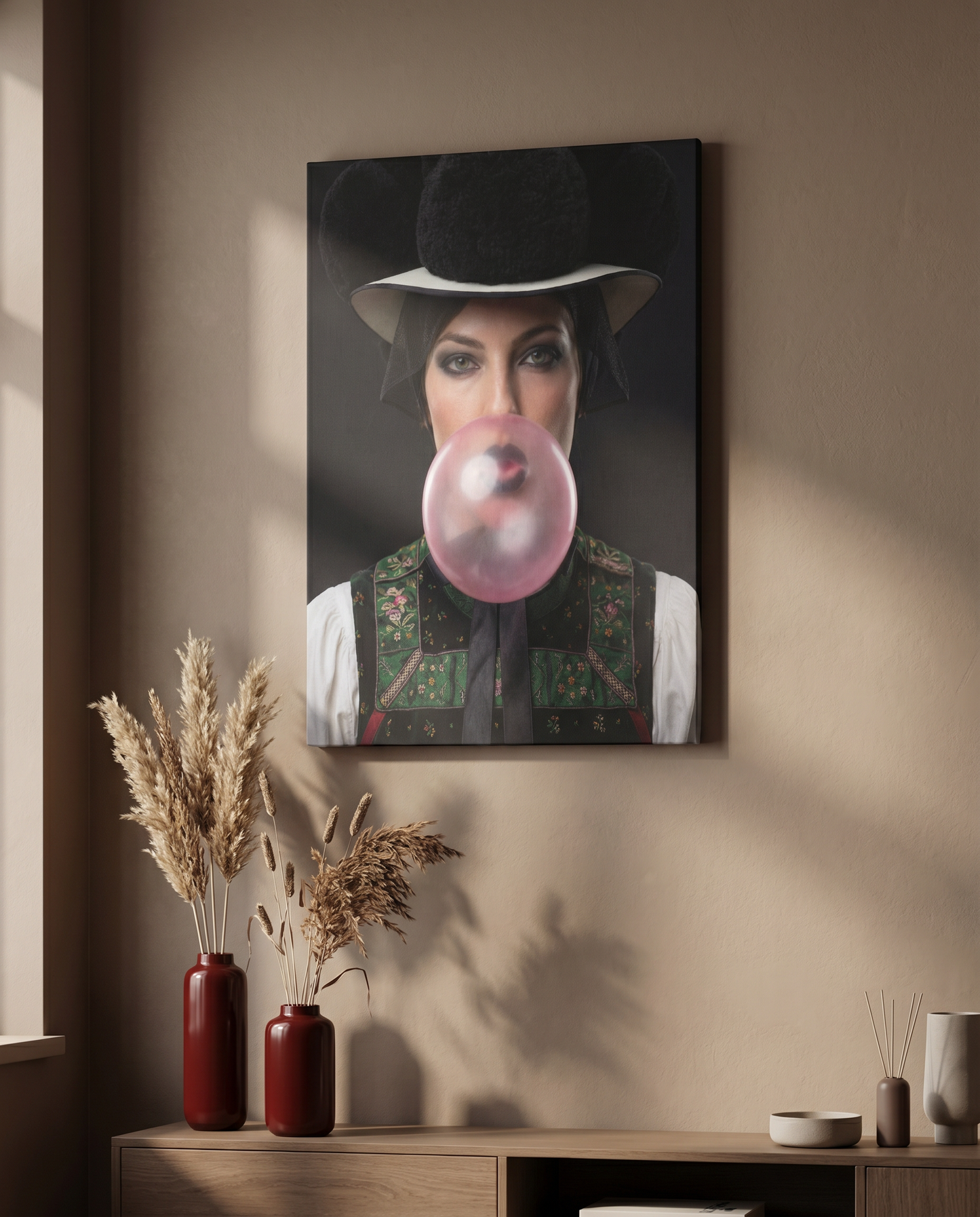 Bollenhut & Bubblegum | Moderne Bollenhut Kunst